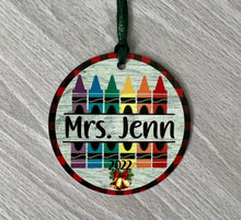 Load image into Gallery viewer, Teacher Ornaments