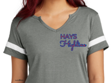 Load image into Gallery viewer, Hays Highline 2024-2025 Ladies Halftime Notch Neck Tee LST6041