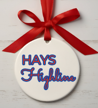 Load image into Gallery viewer, Hays Highline Custom Holiday Ornaments