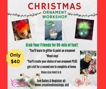 Load image into Gallery viewer, Ornament Class-90 min