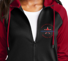 Load image into Gallery viewer, Hays Highstepper Sport Wick Varsity Fleece Full Zip Hooded Jacket Ladies