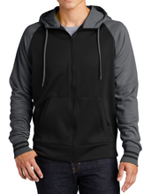 Load image into Gallery viewer, Hays Highstepper Sport Wick Varsity Fleece Full Zip Hooded Jacket Men