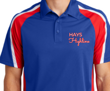 Load image into Gallery viewer, Hays Highstepper Tricolor Micropique Sport Wick Polo UNISEX
