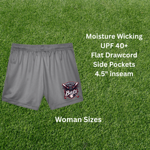 Load image into Gallery viewer, Bats Women Performance Shorts