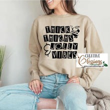 Load image into Gallery viewer, Thick Thighs & Jolly Vibes