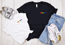 Load image into Gallery viewer, Pride Heart T Shirt