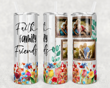 Load image into Gallery viewer, CUSTOM PHOTO 20 oz. Stainless Skinny Tumbler