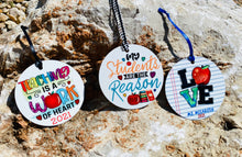 Load image into Gallery viewer, Teacher Ornaments