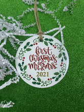 Load image into Gallery viewer, Aluminum Sublimation Christmas Ornament Blanks