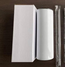 Load image into Gallery viewer, 20 oz. Stainless Skinny Tumbler Blank for Sublimation