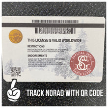 Load image into Gallery viewer, Santa's Drivers License