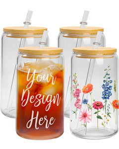 Beer Glass Can for Sublimation