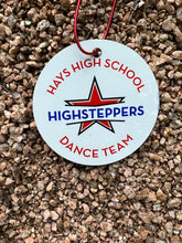 Load image into Gallery viewer, Hays Highsteppers Custom Holiday Ornaments