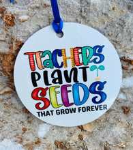 Load image into Gallery viewer, Teacher Ornaments