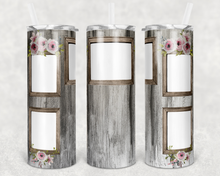 Load image into Gallery viewer, CUSTOM PHOTO 20 oz. Stainless Skinny Tumbler