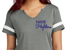 Load image into Gallery viewer, Hays Highline 2024-2025 Ladies Halftime Notch Neck Tee LST6041
