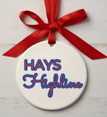 Hays Highline Custom Holiday Ornaments