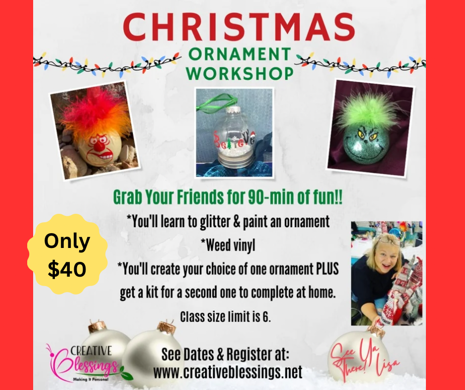 Ornament Class-90 min