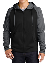 Load image into Gallery viewer, Hays Highstepper Sport Wick Varsity Fleece Full Zip Hooded Jacket Men
