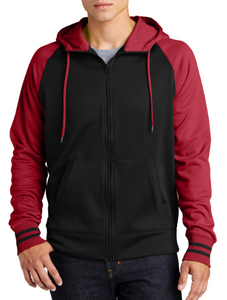 Hays Highstepper Sport Wick Varsity Fleece Full Zip Hooded Jacket Men