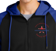 Load image into Gallery viewer, Hays Highstepper Sport Wick Varsity Fleece Full Zip Hooded Jacket Men
