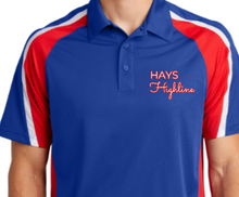 Load image into Gallery viewer, Hays Highline Tricolor Micropique Sport Wick Polo UNISEX
