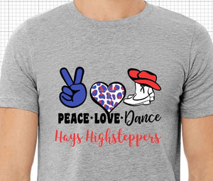 Hays Highsteppers Design Your TEE!