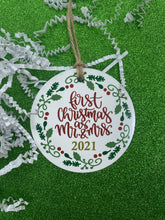 Load image into Gallery viewer, Aluminum Sublimation Christmas Ornament Blanks
